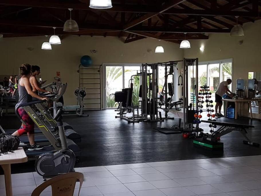 Acolhedora Casa De Praia Em Condominio Fechado A Beira Mar 샹그릴라 외부 사진
